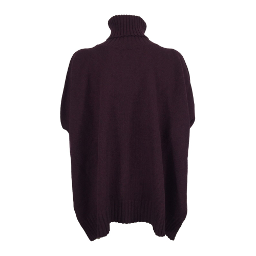 TWINY women's oversized sweater TW1044 100% wool 19.5 micron MADE IN ITALY