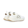 NØ Name scarpe joggers bianco CARTER FLY in poliestere riciclato certificato GRS