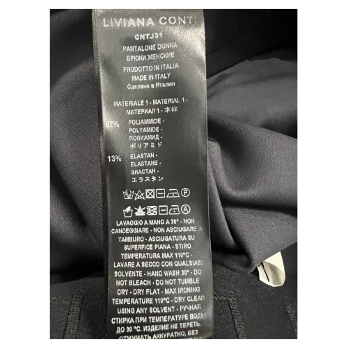LIVIANA CONTI pantalone donna trombetta CNTJ31 87% poliammide 13% elastan MADE IN ITALY