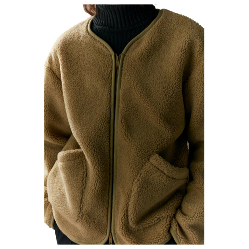 WELTER SHELTER men's cardigan TEDDY COOL LINER