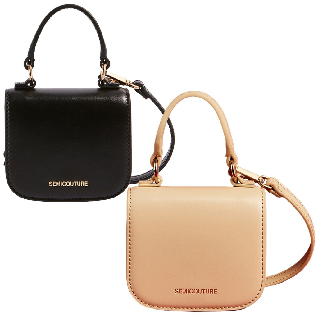 SEMICOUTURE CNTX21 ATENA mini shoulder bag MADE IN ITALY