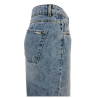 727 gonna donna lunga jeans chiaro KIM 100% cotone MADE IN ITALY