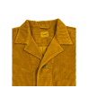 MASTRICAMICIAI giacca camicia uomo velluto senape MC332-PT032 CUBA 100% cotone