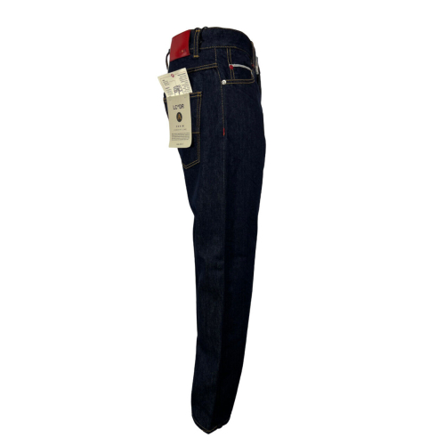 LC^DR  jeans uomo tessuto selvedge cimosato JEAN H.I MADE IN ITALY