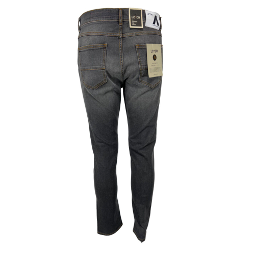 LC^DR men's gray denim jeans RENNY GEN ARIES 38-23/24 98% cotton 2% elastane MADE IN ITALY