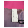 CHIARULLI giaccone donna lana fuxia ovetto NEW KATE DEBORA MADE IN ITALY