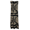 MYLAB women's long black/beige patterned dress art Q02A331/1453 MADE IN ITALY