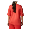 MARINA RINALDI linea RELAX t-shirt  2418971033650 VIOLELLA seta