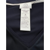 MARINA RINALDI RELAX line women's half-sleeved t-shirt 2418971033650 VIOLELLA 93% silk 7% elastane