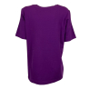 PERSONA by Marina Rinaldi women's t-shirt PURPLE print and rhinestones 2413971071600 OSCURI