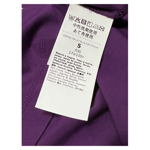 PERSONA by Marina Rinaldi women's t-shirt PURPLE print and rhinestones 2413971071600 OSCURI
