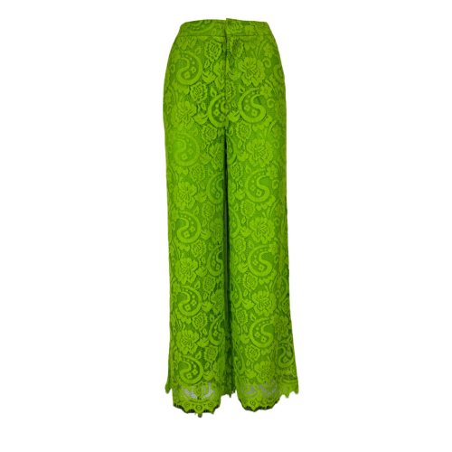IL THE DELLE 5 GILLES 28 lined peacock women's Palazzo trousers