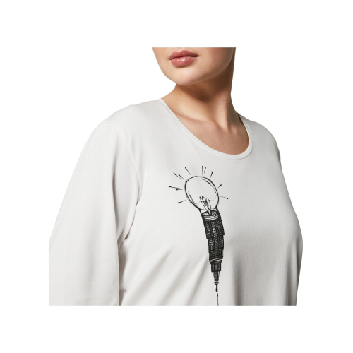 PERSONA by Marina Rinaldi t-shirt donna con stampa 2413971051600 NILO