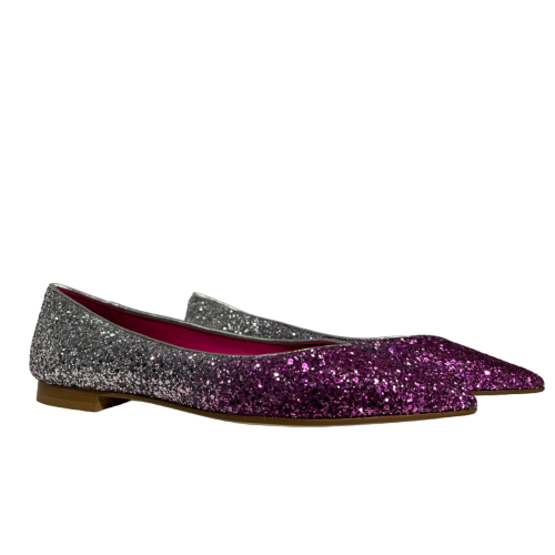PROSPERINE women's pointed toe glitter degrade shoe 7820 MADE IN ITALY