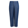 PERSONA by Marina Rinaldi N.O.W line women's light denim crop trousers 2413181016600 PRIMO