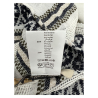 LA FEE MARABOUTEE women's cream scarf VOLIGE cm 180x90