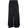 LIVIANA Conti Women's Lightweight Cotton Trousers CNTK58 black Made in Italy