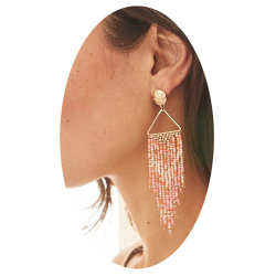 NEKANE Dangle earrings with...