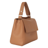 ORCIANI Sveva Soft large almond shoulder bag in leather with shoulder strap BT1979 MADE IN ITALY
