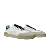 MONOWAY white/blue/grey men's sneakers JIHA 100% leather