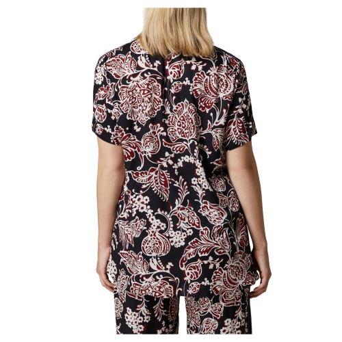 MARINA SPORT by Marina Rinaldi women's patterned blouse 2418191057600 PRISMA 100% viscose