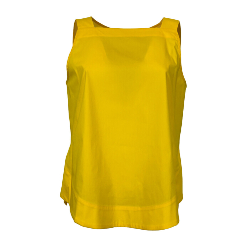 LIVIANA CONTI women's sleeveless cotton top L4SK02 MADE IN ITALY
