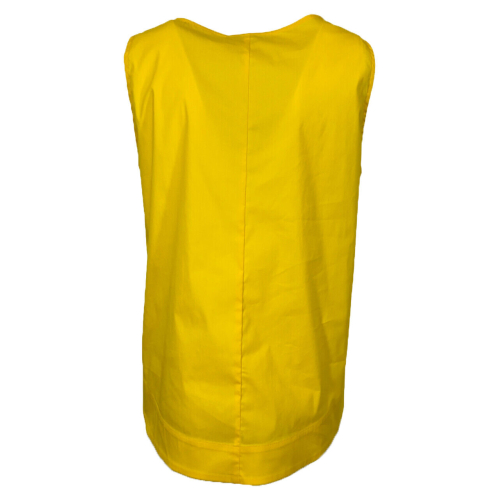 LIVIANA CONTI women's sleeveless cotton top L4SK02 MADE IN ITALY