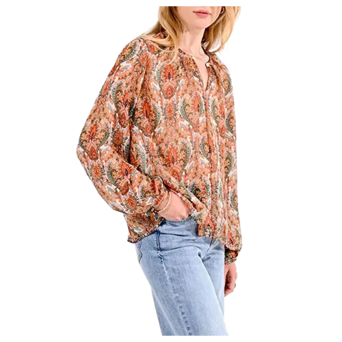 MOLLY BRACKEN women's blouse E1653CP 100% polyester vest. comfortable