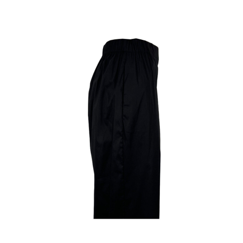 LIVIANA CONTI pantalone donna cotone leggero cropped L4SK78 MADE IN ITALY