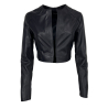 SOMETHING SPECIAL COLLECTION short leather jacket BOLERO 100% leather MADE IN ITALY