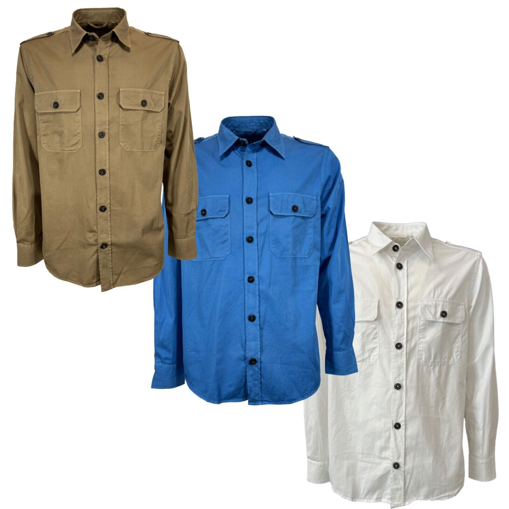 MASTRICAMICIAI men's shirt MR335-PT048 ALEX 100% cotton