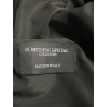 SOMETHING SPECIAL COLLECTION women's black leather over jacket OVER JACKET MADE IN ITALY