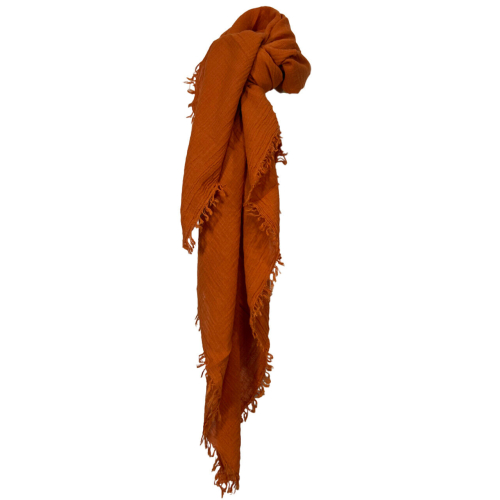 LA FEE MARABOUTEE women's scarf 130x130 cm VIVACE 100% cotton MADE IN INDIA