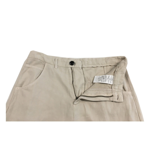 MOLO ELEVEN men's trousers in herringbone fabric in the same color BLOOM 56435