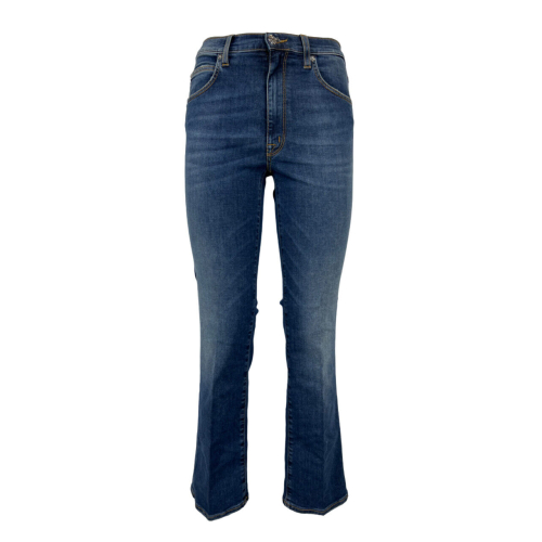 (+) PEOPLE stone washed women's jeans W0319A178 MAURA MADE IN ITALY