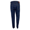 (+) PEOPLE men's dark denim jeans M3022A470 L3280 PACINO 100% cotton MADE IN ITALY