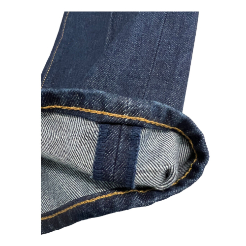 (+) PEOPLE jeans uomo denim scuro M3022A470 L3280 PACINO 100% cotone MADE IN ITALY