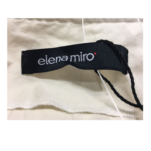 ELENA MIRO long skirt Ivory 100% cotton
