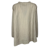 TADASHI flared pinstripe blouse P242001 polyamide