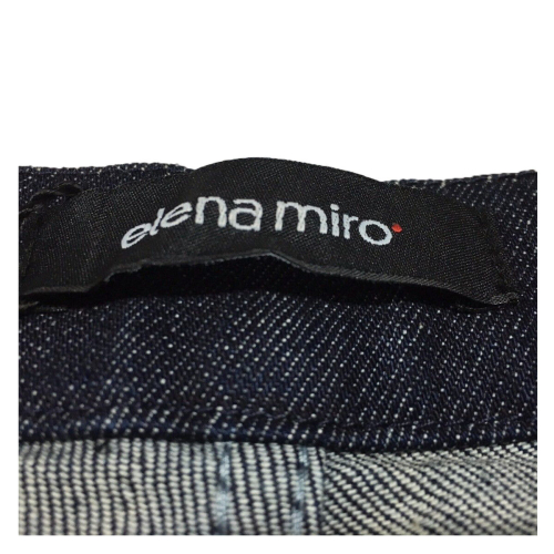 ELENA MIRO dark blue woman jeans 98% cotton 2% elastane