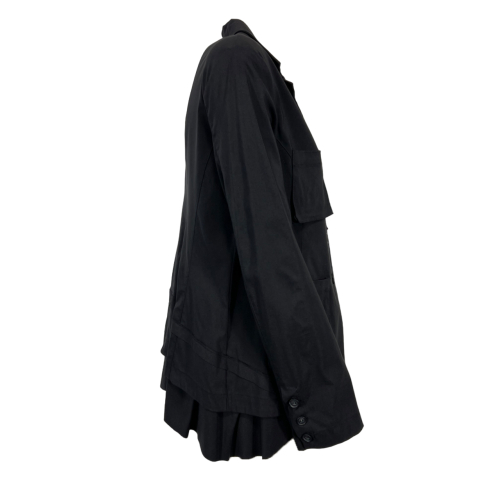 TADASHI women's black technical fabric jacket P246082 MADE IN ITALY