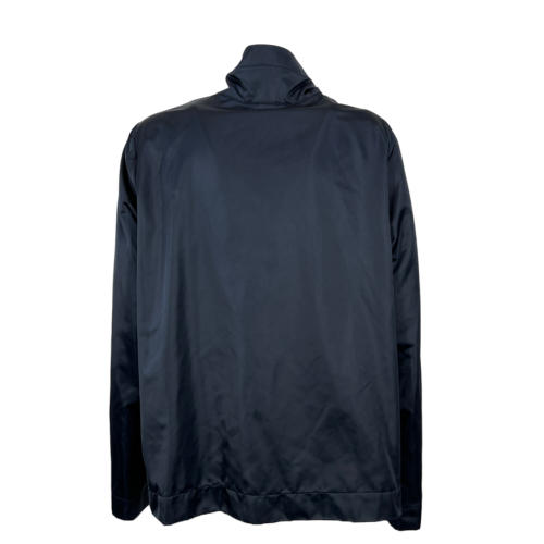 PERSONA by Marina Rinaldi blue satin waterproof waterproof jacket 2413021111600 GALIZIA