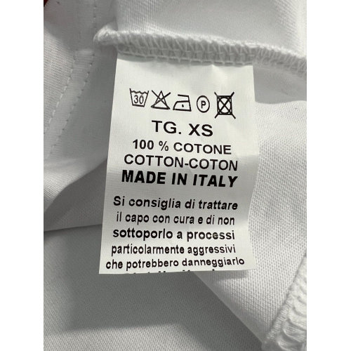 NOTPRINTED MAFALDA hand-painted box t-shirt 100% cotton MADE IN ITALY
