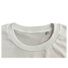 NOTPRINTED hand-painted white box t-shirt TITTI 100% cotton MADE IN ITALY