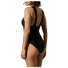 YSABEL MORA black one-piece women's swimsuit 82567