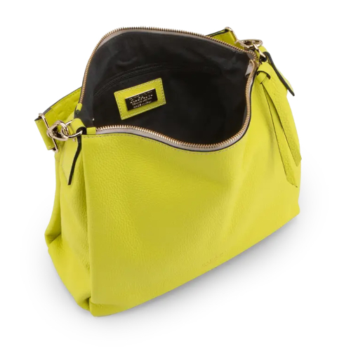 RIPANI Shoulder Bag L yellow SUSANNA 100% leather MADE IN ITALY
