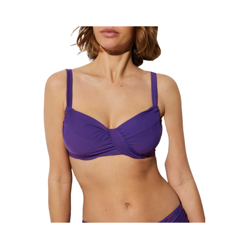 YSABEL MORA women's bikini C cup purple 82734+82531with underwire