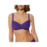 YSABEL MORA bikini donna coppa C viola 82734+82531 con ferretto