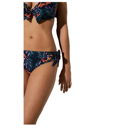 YSABEL MORA bikini donna con ferretto coppa C fantasia blu multicolor 82723