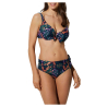 YSABEL MORA bikini donna con ferretto coppa C fantasia blu multicolor 82723